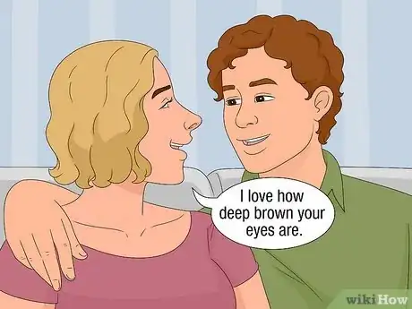Image titled Compliment a Guy's Eyes Step 1