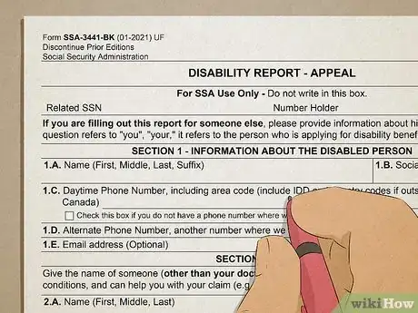 Image titled Write an Appeal Letter to Social Security Disability Step 9