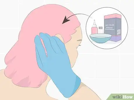 Image titled Get Pink Hair Dye Out Step 10