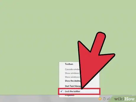 Image titled Change the Position of the Taskbar in Windows 7 Step 4