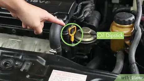 Image titled Check Oil Level in Car Step 4