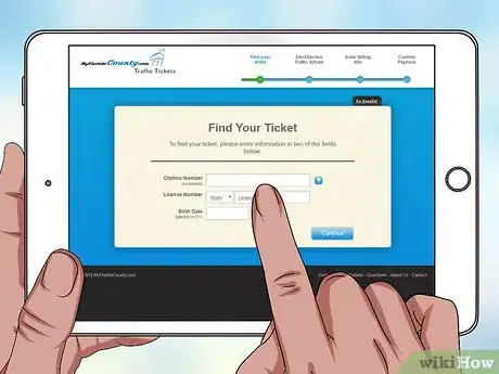 Image titled Pay a Florida Traffic Ticket Online Step 3