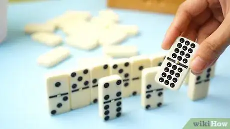 Image titled Play Mexican Train Domino Game Step 3