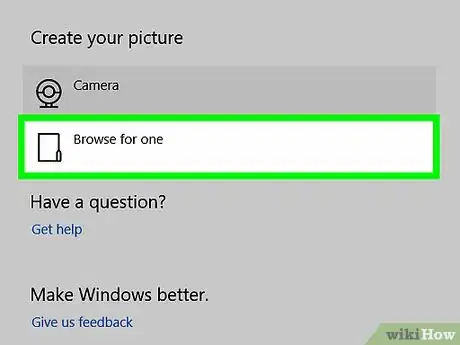 Image titled Change a User Account Picture in Windows 10 Step 4