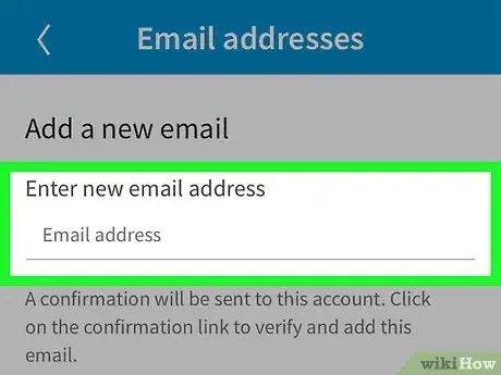 Image titled Change Your Email Address on Linkedin Step 6