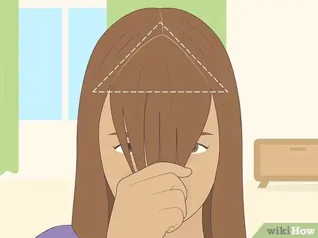 Image titled Cut Round Bangs Step 3