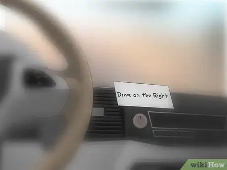 Image titled Adjust to Driving a Car on the Right Side of the Road Step 5