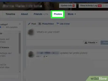 Image titled Organize Photos on Facebook Step 3