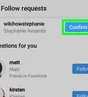 Confirm a Follow Request on Instagram