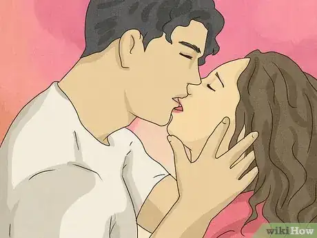 Image titled What Does It Mean when Someone Holds Your Face While Kissing Step 10