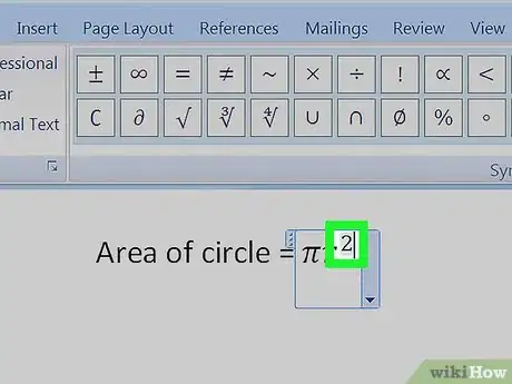 Image titled Add Exponents to Microsoft Word Step 13