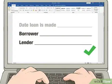 Image titled Write a Loan Agreement Between Friends Step 10