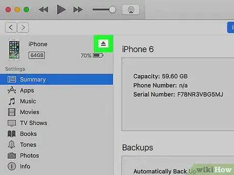 Image titled Properly Eject an iPhone from a Mac Step 8