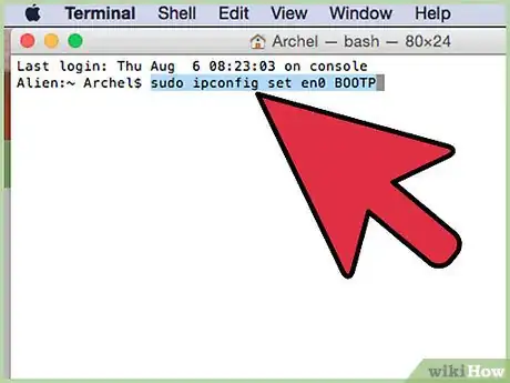 Image titled Renew a DHCP Lease on a Mac Step 9