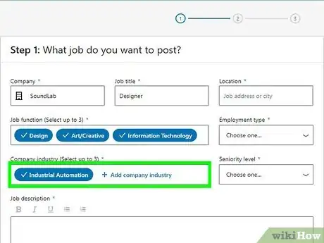 Image titled Post a Job Opening to LinkedIn Step 8