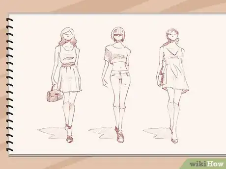 Image titled Sketch Fashion Designs Step 05