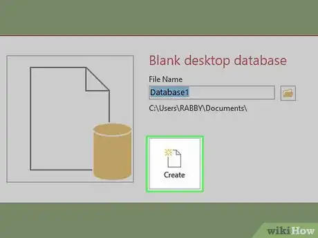 Image titled Create a Database from an Excel Spreadsheet Step 3