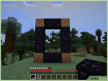Image titled Make a Nether Portal in Minecraft Step 7