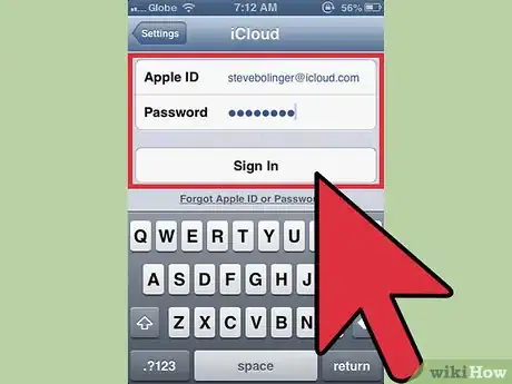 Image titled Create an iCloud Account on iPhone Step 12