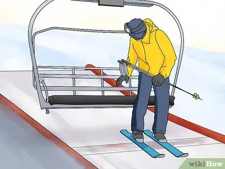 Image titled Get on and off a Ski Lift Step 6