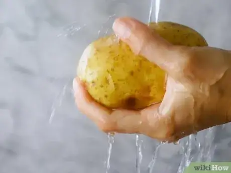 Image titled Cook a Potato in the Microwave Step 1