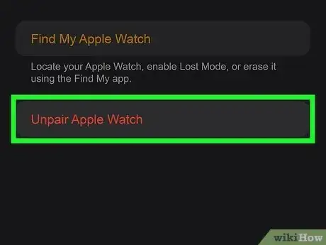 Image titled Unpair Apple Watch Step 6