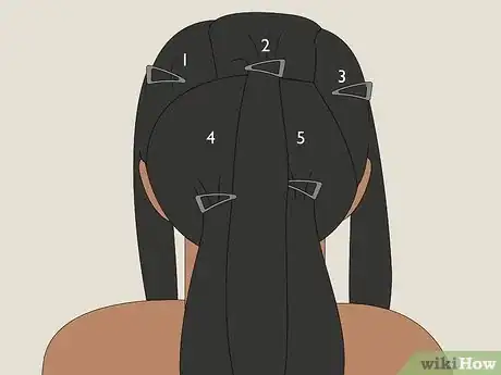 Image titled Stretch Natural Hair for Braids Step 7