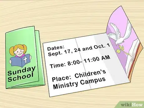 Image titled Promote Sunday School Step 2