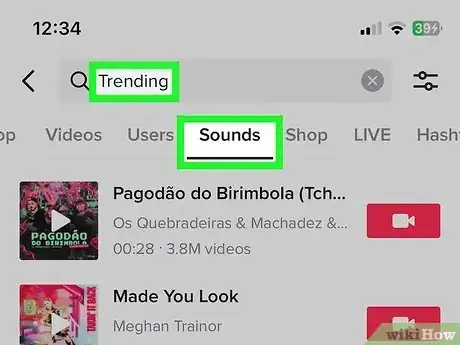 Image titled Find Trending Sounds on Tiktok Step 3