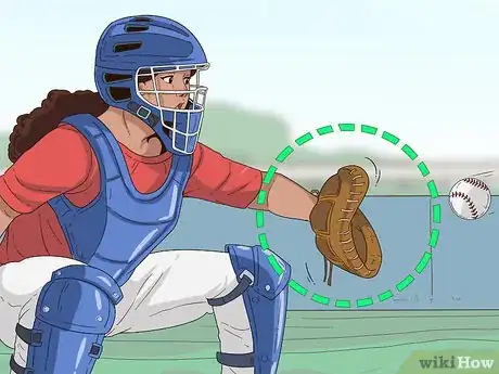 Image titled Be A Catcher In Baseball Step 4