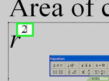 Image titled Add Exponents to Microsoft Word Step 17