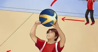 Backset a Volleyball
