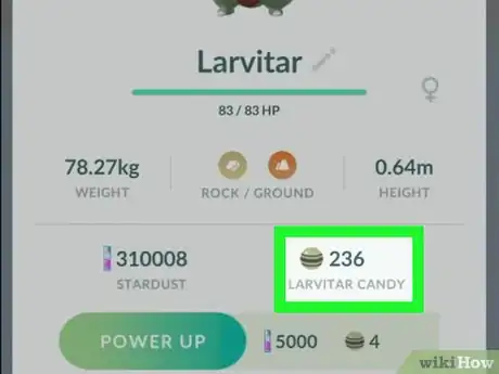 Image titled Evolve Larvitar Step 3