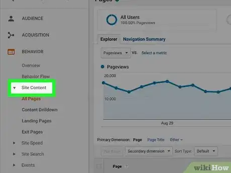 Image titled Check Website Visitors in Google Analytics Step 3