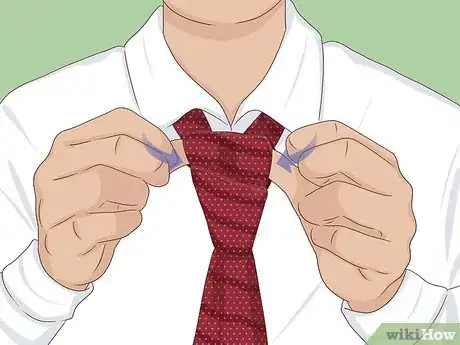 Image titled Tie a Dimple Step 4