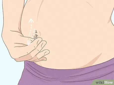 Image titled Manage Belly Button Rings During Pregnancy Step 12