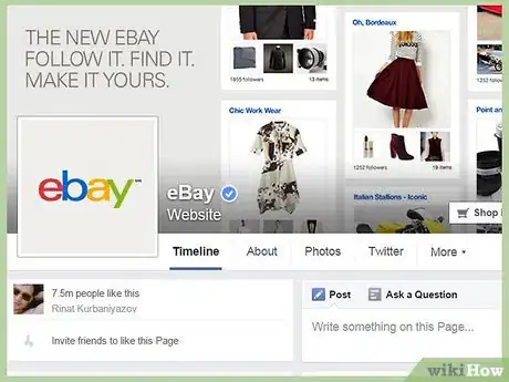 Image titled Use Facebook to Increase eBay Sales Step 3