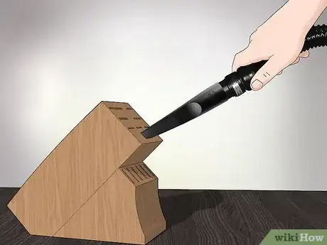 Image titled Clean a Knife Block Step 2