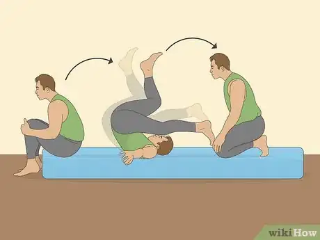 Image titled Backflip off a Raised Platform Step 1