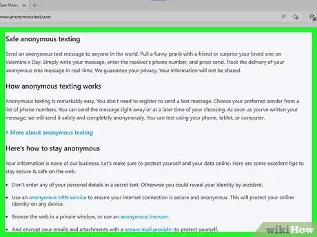 Image titled Send an Anonymous Text Step 10