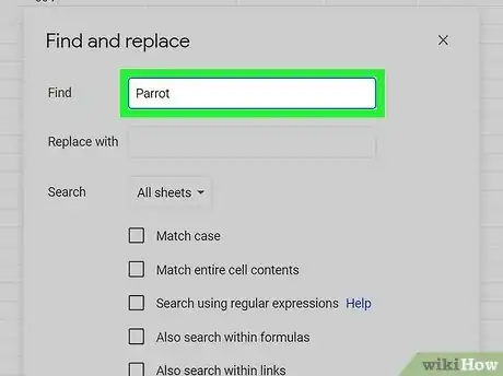 Image titled Search Within a Google Docs Spreadsheet Step 4