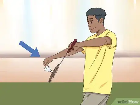 Image titled Serve in Badminton Step 5