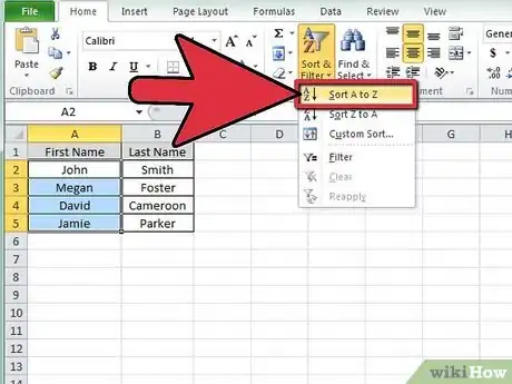 Image titled Sort a List in Microsoft Excel Step 3