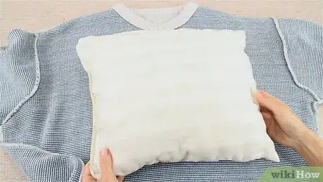 Image titled Make a Pillow from an Old Sweater Step 2