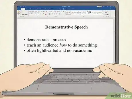 Image titled Start a Speech Step 26