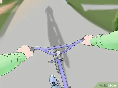 Image titled Wheelie on a BMX Bike Step 1
