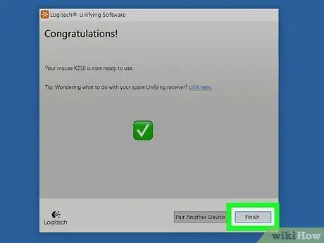 Image titled Connect a Logitech Wireless Mouse to a Unifying Receiver Step 7