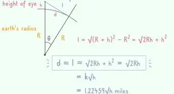 Calculate the Distance to the Horizon