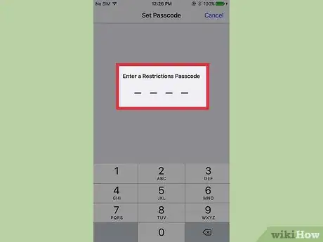 Image titled Set Contact Restrictions on an iPhone Step 5