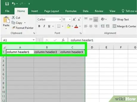 Image titled Group and Outline Excel Data Step 1